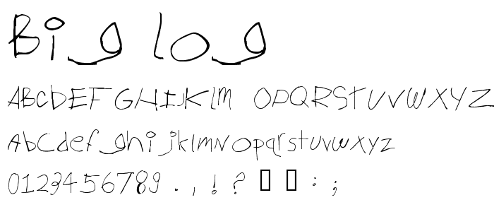 Big Log font